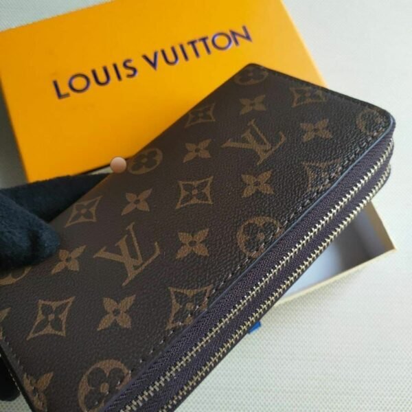 Louis Vuitton Monogram Double Zipper Women’s Wallet